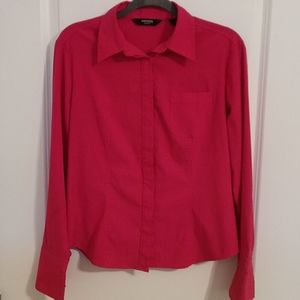EXPRESS fuschia shirt Size 11/12